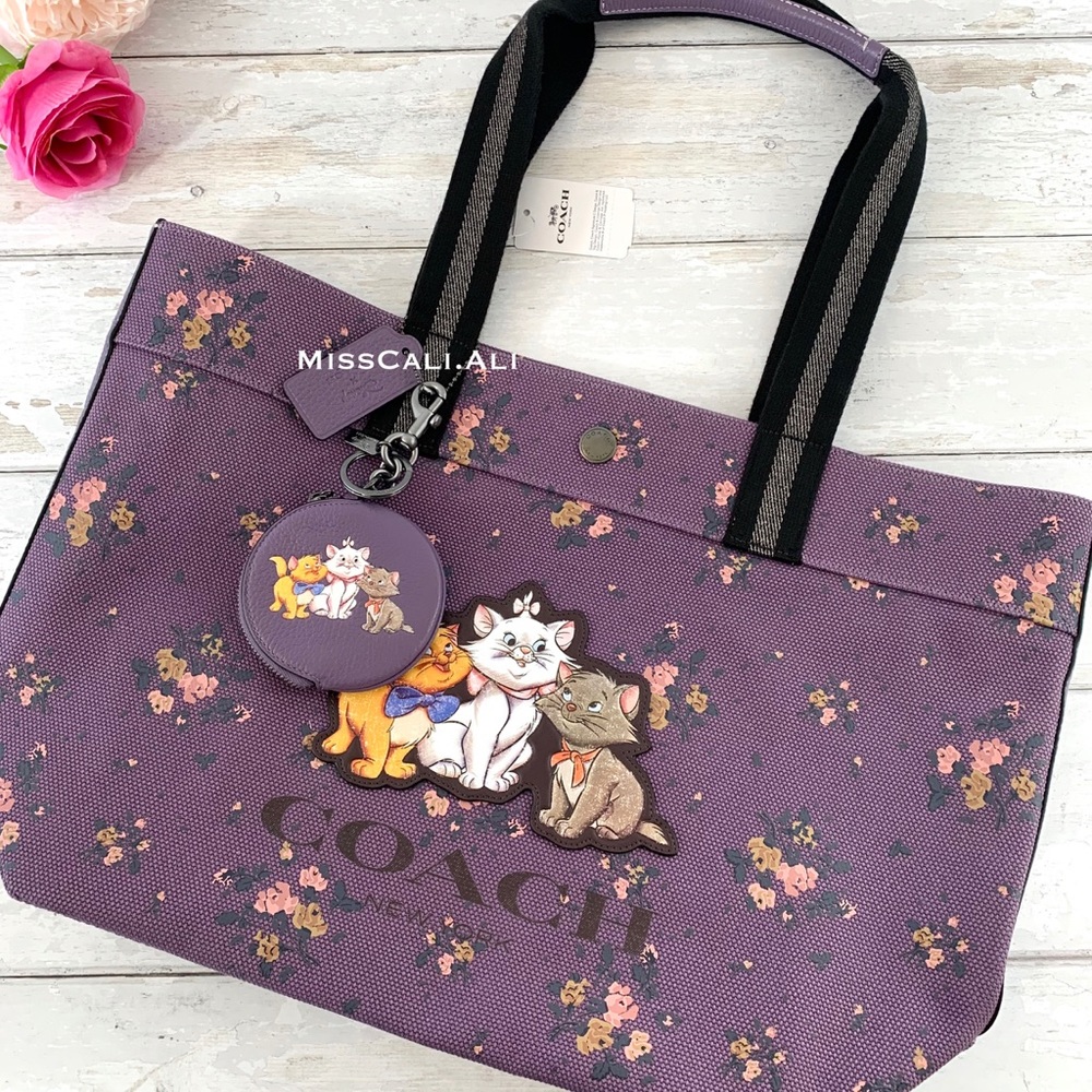 COACH SET |Limited Edition Aristocat Tote Coin Bag - Picture 11 of 16